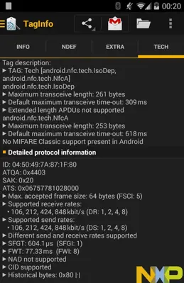 TagInfo android App screenshot 6